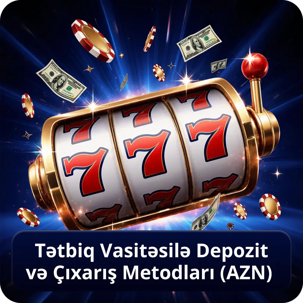 Tətbiq Vasitəsilə Depozit və Çıxarış Metodları (AZN)